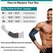 Seitaku Elbow Brace Compression Sleeve - Elbow Support for Tennis Tendonitis Relief Weightlifting Gym & Sports - X-Large Navy Blue - Buy Online on GoSupps.com