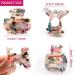 6 PCS Small Tortoise Claw Clips for Women - Mini Leopard Print Acrylic Hair Claws - Non-Slip Strong Hold French Design Jaw Clips - Buy Online on GoSupps.com