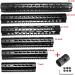 FIRECLUB Free Float Keymod Handguard for AR15 - 9 10 12 13.5 15 Inches | Tactical Picatinny Rail - International Shipping Available - Buy Online on GoSupps.com