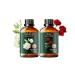 Pure Gardenia & Rose Essential Oil Set Natural Floral Oil Duo for Diffusion Skin Hair Care Perfume Candle Making Laundry & Romantic Atmosphere 2 x 3.38 Fl Oz
