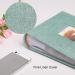 Vienrose 4x6 Photo Album - 100 Pockets Linen Frame Cover with Memo Areas - Large Capacity Pictures Book for Wedding Family Baby Vacation - Green - Buy Online on GoSupps.com