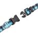 Buy Mercano Adjustable Dog Collar - Soft Nylon Comfort & Durable Checkered Blue Design for Small Medium Dogs & Cats - Buy Online on GoSupps.com