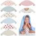 Vabean 8 Pcs Baby Newborn Infant Belly Wrap Adjustable Muslin Comfort Cotton Umbilical Cord Cover Band Baby Umbilical Cord Belly Band Baby Binder for Newborn Navel Belt for Boy Girl Gifts 0-12 Months