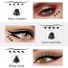 Star Stamp Eye Liner | The Quick Flick Eye Liner Stamp Waterproof Stamp Eye Liner Soft Sponge Head Wing Eye Liner Stamp for All Kinds of Eye Makeup - Buy Online on GoSupps.com