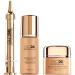 GLO24K UNLEASH THE POWER OF GOLD Complete Eye Care Set with our 24k Instant Facelift Cream Eye Treatment Cream and Eye Serum. Skin Serum Formulated to Treat the Delicate Skin around the Eyes