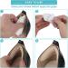 6 Pair Self-Adhesive Heel Pads for Loose Shoes - Men & Women - Black&Beige - Buy Online on GoSupps.com