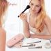 Qetlavee Makeup Pocket Silicone Bag | Travel Essentials - Brush Container & Sponge Holder | Easy Clean Magnetic Snap Design (Pink) - Buy Online on GoSupps.com