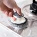 Metal Sponge for Washing Dishes | Ergonomic Dish Scrubber Cleaning Brush - Bathroom and Kitchen Accessory for Floor Bakeware Sink Faucet Plate Range Hood Wall Grill - Buy Online on GoSupps.com