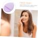 Beaupretty 4pcs Face Wash Sponges - Purple Facial Cleansing & Makeup Removing Puff - Gentle Scrubber for Skin Care - Buy Online on GoSupps.com