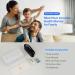 High Accuracy Ear Thermometer for Babies Kids & Adults | 32 Memory Recall LED Backlit Mute Function Night Light & 21 Disposable Probe Covers - Black - Buy Online on GoSupps.com