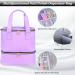 FCQQYWZ Nail Polish Case & Dryer Bag - Purple | Holds 30 Bottles (15ml) | 2 Layer Storage with Handles | Travel-friendly Nail Lamp Organizer - Buy Online on GoSupps.com