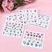 Exceart 5 Pcs Nail Stickers 3D Nail Stickers Decals Nail Art sticker Easter Decorative Nail Stickers Cartoon Nail Stickers for Girl Lady - Buy Online on GoSupps.com