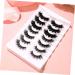 LALAFINA 7 Pairs Eyelashes Natural False Lashes Fake Lashes Full Manga Lashes Cluster Full False Lashes False Lashes Wispy Women Makeup Tools Fiber Plant 3d Fried Hair - Buy Online on GoSupps.com