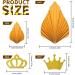 14Pcs Gold Cake Topper Decorations Birthday Cupcake Toppers Crown Cupcake Toppers for Coronation Party Birthday Party Wedding Party - Buy Online on GoSupps.com