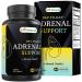 Best Naturals Day-to-Day Adrenal Support Supplements - 90 Veg Capsules - Made with Ashwagandha L-Tyrosine Magnesium Rhodiola & Holy Basil & Bioperine