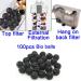 OSATNB 100 Bioco Balls for Ultra Quiet 4-in-1 Aquarium Filter | Best for 500-1800L/h - Improve Your Aquarium s Filtration - Buy Online on GoSupps.com