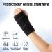 2x Carpal Tunnel Wrist Braces for Night Support - Black Classic Style - Buy Online on GoSupps.com
