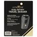 Cutting Edge Dual Rotary Travel Shaver by Barbasol - CXE1-1006 Black for Men | 4Pc Stainless Steel Blades 2AA Battery Cleaning Brush & Oil - International Shipping Available - Buy Online on GoSupps.com
