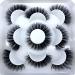 HBZGTLAD Soft 5Pairs Mink Lashes Natural Mink False Eyelashes Fluffy Wispy Beauty Lashes Dramatic Messy Long Eyelash Extension For Makeup (ML83)