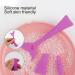 3Pcs Silicone Eye Reusable Silicone Eye Mask Brush Reusable Stencils Silicone Aids Eyeshadow Mascara Guard Tools - Buy Online on GoSupps.com