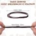 36 Pcs Bracelet Hair Ties for Women - Seamless Hair Elastics - Knotted Ponytail Holder - 4 in 1 Design - Black Gray Brown - Buy Online on GoSupps.com