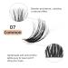 72 Pcs DIY C Curl Lash Clusters 8-16mm | Reusable Individual Cluster Lashes for Professional Makeup - Buy Online on GoSupps.com