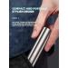 Professional Ear and Nose Hair Trimmer with LED Display | Painless USB Rechargeable IPX7 Waterproof | Dual Edge Blades for Men & Women - Buy Online on GoSupps.com