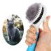 Cat brush self -cleaning plucking brush improves undercoat dog brush dog brushes for short to long hair.