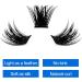 D Curl 15mm Individual Eyelash Clusters | 0.07mm Wide Stem Soft & Wispy DIY Lash Extensions - Buy Online on GoSupps.com