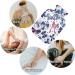 NAANLE 1L Hot Water Bottle Transparent Flower Loop Design for Pain Relief & Heat Therapy | Ideal for Bed Hands & Feet - Buy Online on GoSupps.com
