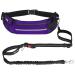 Pecute jogging line dogs with belly belt pile belt dog leash for large and medium -sized dogs leash dog with belt bag elastic running leash for dogs dog leash for running jogging purple basic version up to 100kg