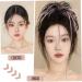 Clip On Ponytail Extensions 12Inch Hair Extensions Ponytail For Women Synthetic Short Hair Bun Ponytail Straight Fashion Claw Clip Open Hair Pieces For Women Girls(Black&Pink) - Buy Online on GoSupps.com