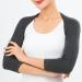 U Scinan Cashmere Shoulder Brace - Winter Thermal Fleece Lined Compression Sleeve for Support & Stability - Grey - Buy Online on GoSupps.com