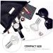 Stahad 12-Piece Glass Roller Bottles Set - Empty Perfume Lip Balm & Oil Bottles - Travel Size Silver 5.5x3cm - Buy Online on GoSupps.com