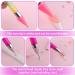 Bewudy 3 Pcs Nail Rhinestone Picker Dotting Pen Set | Dual-ended Wax Pencil Tool for Nail Art DIY Decoration | Jewelry Dotting Pen in Blue Pink Purple - Buy Online on GoSupps.com