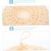 2pcs Sisal Sponge Ball Exfoliator - Shower Bubbles & Body Scrubbers for Glowing Skin - Buy Online on GoSupps.com