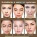 Dark Brown Eyebrow Stamp and Stencil Kit - Long-Lasting, Waterproof, Easy to Use | 24 Brow Stencils Included - Buy Online on GoSupps.com