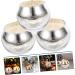 FRCOLOR 3pcs DIY Scented Candle Holder Set - Multi-Functional Aromatic Mini Candles & Unique Decor for Home | Essential Oils & Soy Wax Fragrance - Buy Online on GoSupps.com