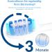 Docsmart 8 Pack Replacement Brushes for Philips Sonicare - High-Quality Electric Toothbrush Heads for Superior Dental Care - Green - Buy Online on GoSupps.com