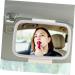 minkissy 1pc Car Vanity Mirror Automobile Makeup Mirror Vanity Sun Visor Mirror Auto Cosmetic Mirror Car Sun Visor Clip-on Vanity Mirror White Touch Aluminum Mirror Shade Car Travel - Buy Online on GoSupps.com