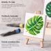 Arteza Mini Paint Canvases with Easels Pack of 14 - 3x3 Inches, 100% Cotton, Primed Stretched Canvas - Bulk Art Supplies for Adults and Teens - Buy Online on GoSupps.com