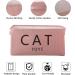 Pethiy Linen Storage Basket for Cats - 24L Toy Box with Handles - Pink Cat Accessories Organizer - 40x30x20cm - Buy Online on GoSupps.com