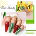 Christmas Glitter Red Green Acrylic Nail Manicure Powder - 28g/box (No.35) - Buy Online on GoSupps.com