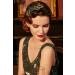 BABEYOND Flapper Headband 1920s Art Deco Rhinestone Hair Accessories - Green - Buy Online on GoSupps.com
