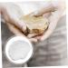ETHZZLE Soap soap basket ceramic soap holder desktop Soap Container soap Pearlescent light luxury soap dish old fashioned sponge holder Scrubber modeling small ceramic dish White 13.80X10.00X7.00CM - Buy Online on GoSupps.com