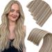 Laavoo Real Hair Tape Extensions Blonde Highlight Seamless 35cm #P18/613 | 5pcs Virgin Ash Blonde HairExtensions - Buy Online on GoSupps.com