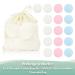 Reusable Bamboo Makeup Remover Pads by wegreeco - Gentle Bamboo Cotton Rounds for All Skin Types - Includes Reusable Dog Eye Wipes - Eco-Friendly Bamboo Velour (3 Colors) - Buy Online on GoSupps.com