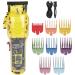 Generic Transparent Mini Barber Clipper Professional Multi-Function Electric Hair Clipper Digital for Salon (Yellow) - Buy Online on GoSupps.com
