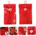 MAGICLULU Set Spring Festival Red Envelope Chinese New Year Hong Bao Spring Festival Money Envelopes Money Packets Gift Envelopes Red Packets New Year Bag Chinese Style Damask Material - Buy Online on GoSupps.com