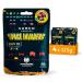 Powerbears Space Invaders gummy bears-20% fruit juice vitamins 6 fruity flavors (pack with 4x125g) Space Invaders (6-fruit taste) 125 g (4 Pack)